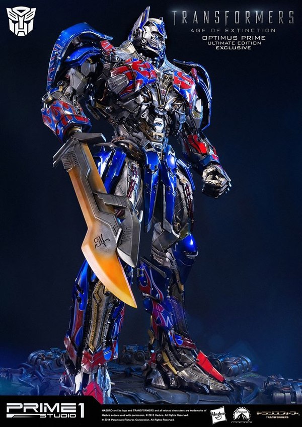 2000 MMTFM 08 Optimus Prime Ultimate Edition Transformers Age Extinction Statue From Prime 1 Studio  (19 of 50)